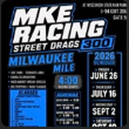 Event artwork for MKE Racing Street Drags 300